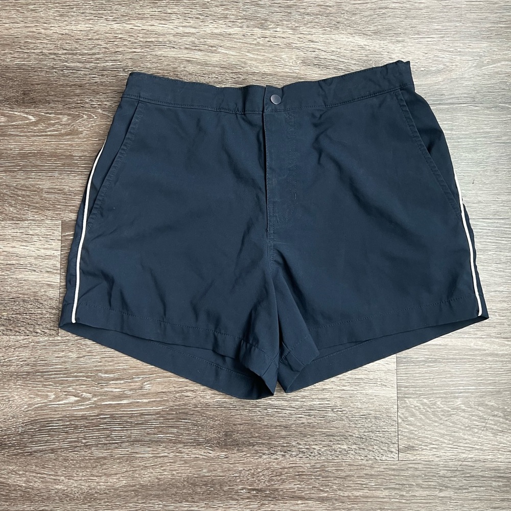 Abercrombie & Fitch men’s navy blue stretch all day resort short